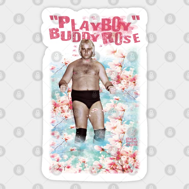 "Playboy" Buddy Rose Sticker by ifowrestling